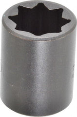 Proto - 1/2" Drive 11/16" Standard Impact Socket - 8 Points, 1-1/2" OAL - Eagle Tool & Supply