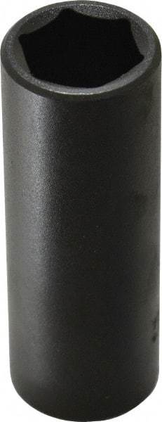 Proto - 1/2" Drive 7/8" Deep Impact Socket - 6 Points, 3-1/2" OAL - Eagle Tool & Supply