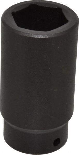 Proto - 1/2" Drive 1-3/16" Deep Impact Socket - 6 Points, 3-1/2" OAL - Eagle Tool & Supply