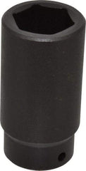 Proto - 1/2" Drive 1-3/16" Deep Impact Socket - 6 Points, 3-1/2" OAL - Eagle Tool & Supply