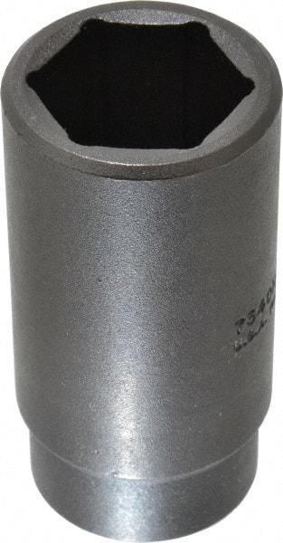 Proto - 1/2" Drive 1-1/4" Deep Impact Socket - 6 Points, 3-1/2" OAL - Eagle Tool & Supply