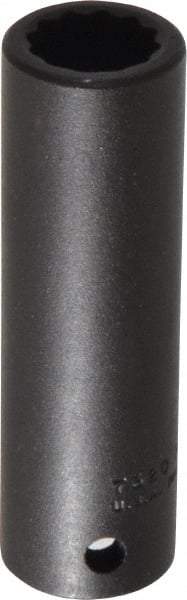 Proto - 1/2" Drive 5/8" Deep Impact Socket - 12 Points, 3-1/4" OAL - Eagle Tool & Supply