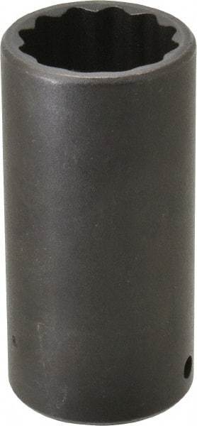 Proto - 1/2" Drive 1-1/4" Deep Impact Socket - 12 Points, 3-1/2" OAL - Eagle Tool & Supply