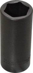 Proto - 1/2" Drive 27mm Deep Impact Socket - 6 Points, 3-1/2" OAL - Eagle Tool & Supply