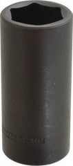 Proto - 1/2" Drive 28mm Deep Impact Socket - 6 Points, 3-1/2" OAL - Eagle Tool & Supply