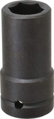 Proto - 1" Drive 1-1/8" Deep Impact Socket - 6 Points, 3-3/4" OAL - Eagle Tool & Supply