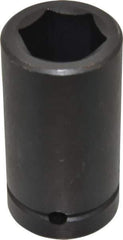 Proto - 1" Drive 1-5/16" Deep Impact Socket - 6 Points, 3-3/4" OAL - Eagle Tool & Supply