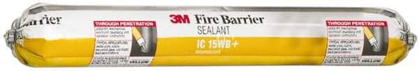 3M - 20 oz Cartridge Yellow Acrylic & Latex Joint Sealant - -20 to 180°F Operating Temp, 10 min Tack Free Dry Time, Series 15WB - Eagle Tool & Supply