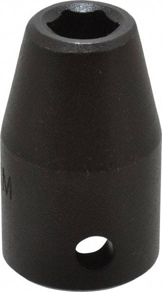 Proto - 1/2" Drive 9mm Standard Impact Socket - 6 Points, 1-1/2" OAL - Eagle Tool & Supply