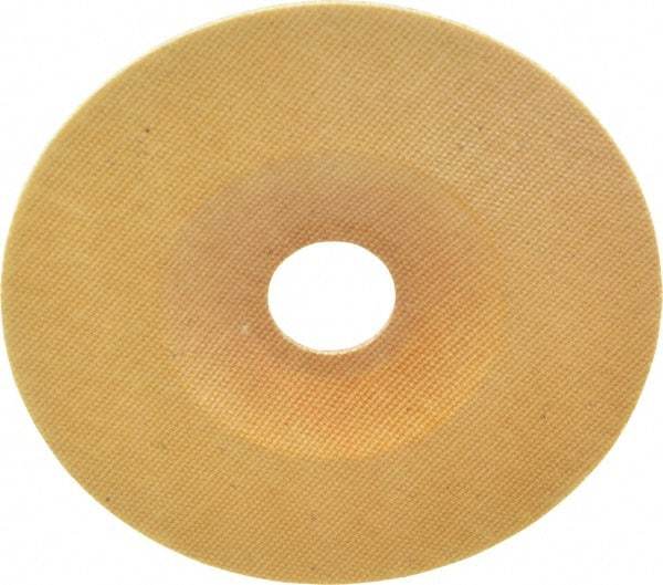 Made in USA - 4-1/2" Diam Locking Nut Disc Backing Pad - Soft Density, 20,000 RPM - Eagle Tool & Supply