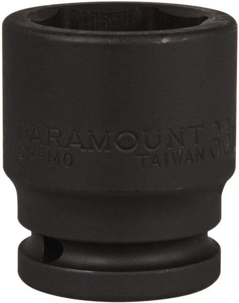 Paramount - 3/4" Drive 33mm Standard Impact Socket - 6 Points, 2-1/4" OAL - Eagle Tool & Supply