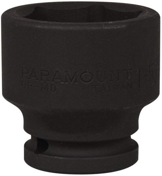 Paramount - 3/4" Drive 1-5/8" Standard Impact Socket - 6 Points, 2-9/32" OAL - Eagle Tool & Supply
