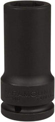 Paramount - 3/4" Drive 23mm Deep Impact Socket - 6 Points, 3-35/64" OAL - Eagle Tool & Supply