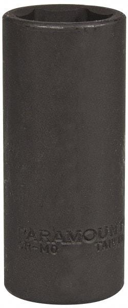 Paramount - 1/2" Drive 23mm Deep Impact Socket - 6 Points, 3-1/2" OAL - Eagle Tool & Supply