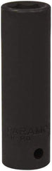 Paramount - 1/2" Drive 15mm Deep Impact Socket - 6 Points, 3-5/64" OAL - Eagle Tool & Supply