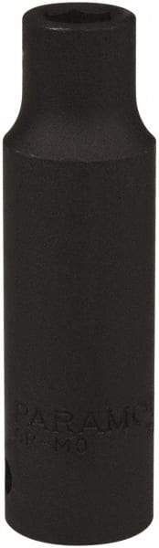 Paramount - 1/2" Drive 9mm Deep Impact Socket - 6 Points, 3-5/64" OAL - Eagle Tool & Supply