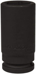 Paramount - 3/4" Drive 1-3/16" Deep Impact Socket - 6 Points, 3-35/64" OAL - Eagle Tool & Supply
