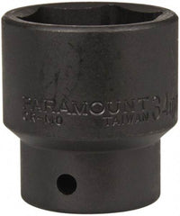 Paramount - 1/2" Drive 34mm Standard Impact Socket - 6 Points, 2" OAL - Eagle Tool & Supply