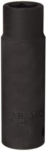 Paramount - 1/2" Drive 12mm Deep Impact Socket - 6 Points, 3-5/64" OAL - Eagle Tool & Supply