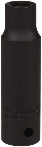 Paramount - 1/2" Drive 10mm Deep Impact Socket - 6 Points, 3-5/64" OAL - Eagle Tool & Supply