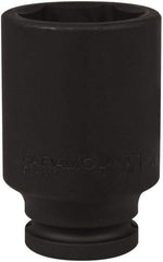 Paramount - 3/4" Drive 1-5/8" Deep Impact Socket - 6 Points, 3-35/64" OAL - Eagle Tool & Supply