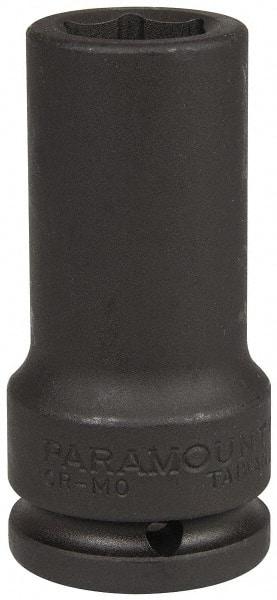 Paramount - 3/4" Drive 22mm Deep Impact Socket - 6 Points, 3-35/64" OAL - Eagle Tool & Supply