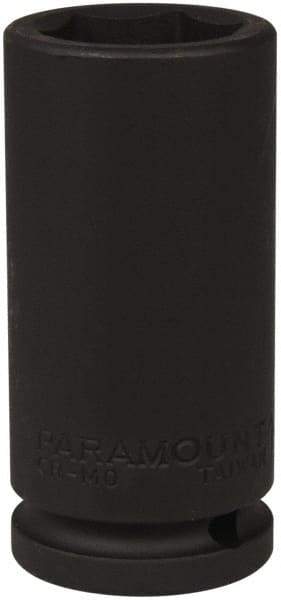 Paramount - 3/4" Drive 1-1/8" Deep Impact Socket - 6 Points, 3-35/64" OAL - Eagle Tool & Supply