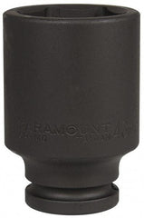 Paramount - 3/4" Drive 43mm Deep Impact Socket - 6 Points, 3-35/64" OAL - Eagle Tool & Supply
