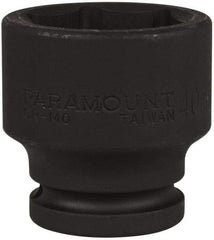 Paramount - 3/4" Drive 40mm Standard Impact Socket - 6 Points, 2-9/32" OAL - Eagle Tool & Supply