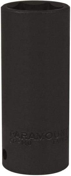Paramount - 1/2" Drive 15/16" Deep Impact Socket - 6 Points, 3-1/2" OAL - Eagle Tool & Supply
