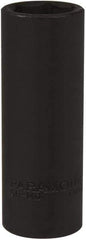 Paramount - 1/2" Drive 13/16" Deep Impact Socket - 6 Points, 3-5/16" OAL - Eagle Tool & Supply