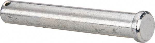 Made in USA - 3/4" Pin Diam, 5" OAL, Standard Clevis Pin - 5/32" Hole, 4-27/32" Usable Length, Uncoated Steel - Eagle Tool & Supply