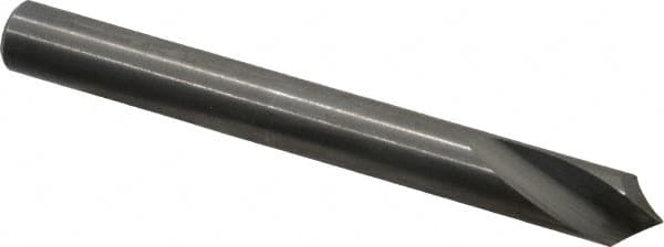 Guhring - 3/8" Body Diam, 90°, 89mm OAL, Solid Carbide Spotting Drill - Eagle Tool & Supply