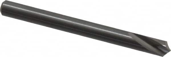 Guhring - 1/4" Body Diam, 120°, 70mm OAL, Solid Carbide Spotting Drill - Eagle Tool & Supply