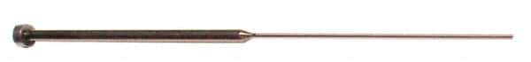 Gibraltar - 7/64" Pin Diam, 1/4" Head Diam x 1/8" Head Height, 10" OAL, Shoulder Ejector Pin - Steel - Eagle Tool & Supply