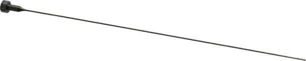 Gibraltar - 1/32" Pin Diam, 1/4" Head Diam x 1/8" Head Height, 6" OAL, Shoulder Ejector Pin - Steel, 5-1/2" Pin Length - Eagle Tool & Supply
