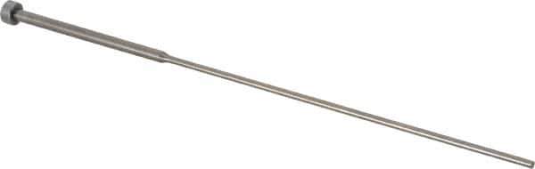 Gibraltar - 5/64" Pin Diam, 1/4" Head Diam x 1/8" Head Height, 6" OAL, Shoulder Ejector Pin - Steel - Eagle Tool & Supply