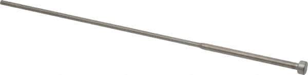 Gibraltar - 3/32" Pin Diam, 1/4" Head Diam x 1/8" Head Height, 6" OAL, Shoulder Ejector Pin - Steel - Eagle Tool & Supply