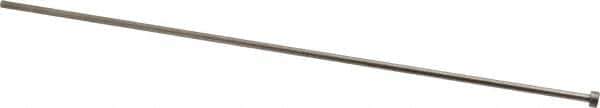 Gibraltar - 3/16" Pin Diam, 3/8" Head Diam x 3/16" Head Height, 14" OAL, Straight Ejector Pin - Steel, 13-13/16" Pin Length - Eagle Tool & Supply