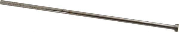 Gibraltar - 1/4" Pin Diam, 7/16" Head Diam x 3/16" Head Height, 10" OAL, Straight Ejector Pin - Steel, 9-13/16" Pin Length - Eagle Tool & Supply