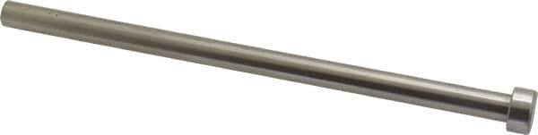 Gibraltar - 5/16" Pin Diam, 1/2" Head Diam x 1/4" Head Height, 6" OAL, Straight Ejector Pin - Steel, 5-3/4" Pin Length - Eagle Tool & Supply