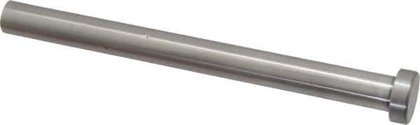Gibraltar - 1/2" Pin Diam, 3/4" Head Diam x 1/4" Head Height, 6" OAL, Straight Ejector Pin - Steel, 5-3/4" Pin Length - Eagle Tool & Supply