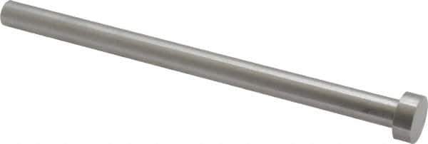 Gibraltar - 3/8" Pin Diam, 5/8" Head Diam x 1/4" Head Height, 6" OAL, Soft Core Pin - Steel, 5-3/4" Pin Length - Eagle Tool & Supply