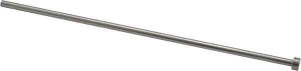 Gibraltar - 9/64" Pin Diam, 1/4" Head Diam x 1/8" Head Height, 6" OAL, Hard Core Pin - Steel, 5-7/8" Pin Length - Eagle Tool & Supply