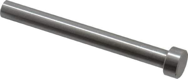 Gibraltar - 5/16" Pin Diam, 1/2" Head Diam x 1/4" Head Height, 3" OAL, Hard Core Pin - Steel, 2-3/4" Pin Length - Eagle Tool & Supply