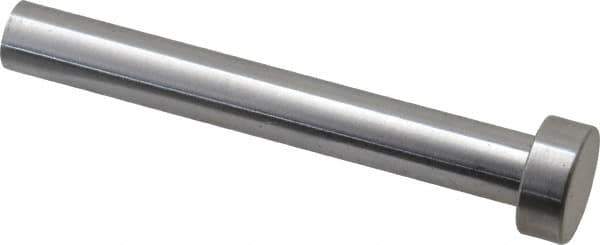 Gibraltar - 3/8" Pin Diam, 5/8" Head Diam x 1/4" Head Height, 3" OAL, Hard Core Pin - Steel, 2-3/4" Pin Length - Eagle Tool & Supply