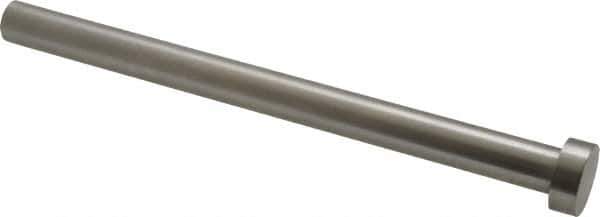 Gibraltar - 7/16" Pin Diam, 11/16" Head Diam x 1/4" Head Height, 6" OAL, Hard Core Pin - Steel, 5-3/4" Pin Length - Eagle Tool & Supply