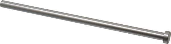 Gibraltar - 7/16" Pin Diam, 11/16" Head Diam x 1/4" Head Height, 10" OAL, Hard Core Pin - Steel, 9-3/4" Pin Length - Eagle Tool & Supply