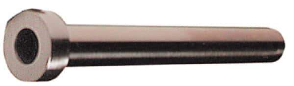 Gibraltar - 9/16" Inside x 3/4" OD, 8" OAL, Nitride Coated Die Steel, Die & Mold Ejector Sleeve - 1" Head Diam, 1/4" Head Height, 45° Chamfer Angle, 3/64" Chamfer Length, 1/32" Corner Radius - Eagle Tool & Supply