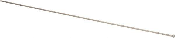 Gibraltar - 3mm Pin Diam, 6mm Head Diam x 3mm Head Height, 500mm OAL, Straight Ejector Pin - Steel, 497mm Pin Length - Eagle Tool & Supply